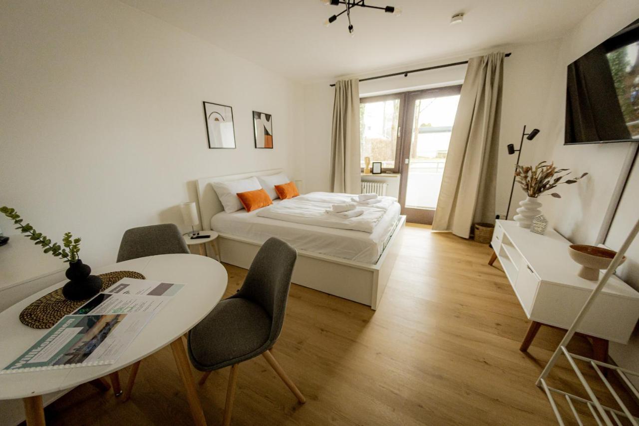 شقة !Goldpath! Passau - Spitalhof I Modern I Wlan I Kueche I Balkon I Smarttv Mit Wipu المظهر الخارجي الصورة